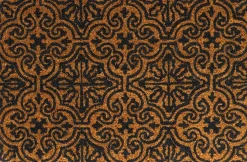 Paillasson en fibres de coco Arabesques 60 x 40 cm modèle aléatoire