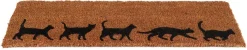 Paillasson en fibres de coco Evolution 75 x 25 cm (Chats)