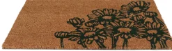 Paillasson en fibres de coco Fleurs