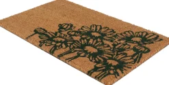 Paillasson en fibres de coco Fleurs