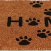 Paillasson en fibres de coco motif animal Welcome (Chat)
