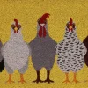 Paillasson en fibres de coco Pets (Poules)