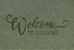 Paillasson en fibres de coco Welcome (Vert)