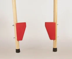Paire d'échasses en bois 150cm