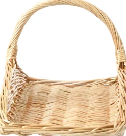 Panier en branche de saule pour fleurs et herbes