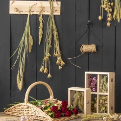 Panier en branche de saule pour fleurs et herbes