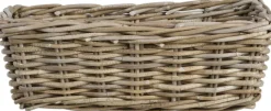 Panier en rotin 45.4 x 23.9 x 14.7 cm