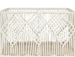 Panier rectangulaire gigogne Boho (Lot de 3)