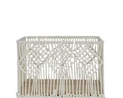 Panier rectangulaire gigogne Boho (Lot de 3)