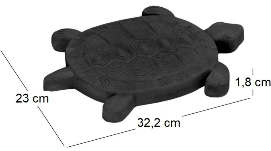 Pas japonais motif tortue (Lot de 3)