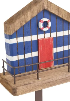 Patère en bois et métal Sea (Cabane de pêcheur)