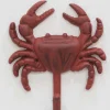 Patère en métal Crabe 12 x 5 x 13.5 cm