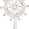 Patère en métal Gourvenail 9 x 5 x 14 cm (Blanc)
