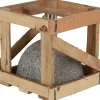 Pied de parasol granit 11 kg (Gris clair)