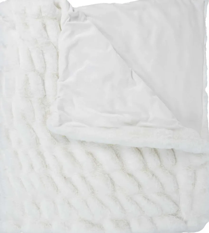 Plaid en polyester imitation fourrure Luxury 140 x 200 cm