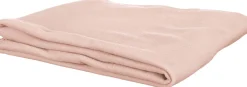 Plaid polaire uni rose 125 x 150 cm