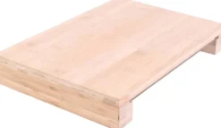 Planche à découper en bambou avec tiroir intégré (38 x 26 cm)