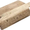 Planche à découper en bois vins et fromages