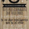 Plaque murale citation pour enfant (Fille)
