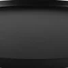 Plateau rond en métal Tray 39.5 cm (Noir)