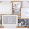 Pêle-mêle bois et blanc photos 10 x 15 cm Family (6 photos)
