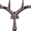 Porte manteau en fonte Cerf
