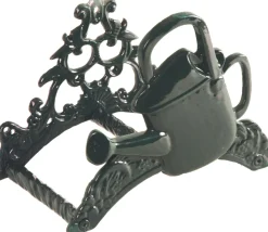 Porte tuyau d'arrosage arrosoir vert