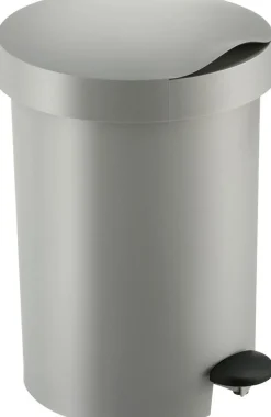 Poubelle à pédale 5L Zodiac (Gris)