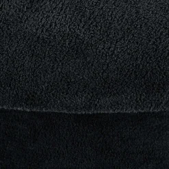 Pouf en velours Mushroom (Noir)