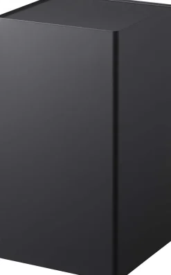 Rangement pour toilettes sur roulettes Caster (Noir)