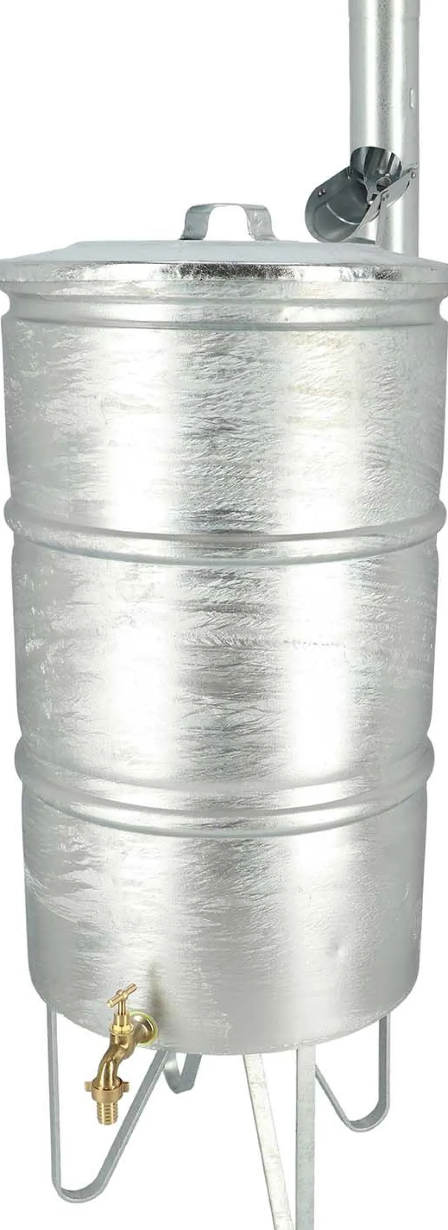 Récupérateur d'eau de pluie en zinc