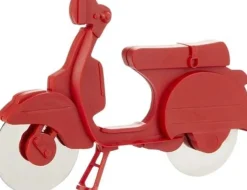 Roulette à pizza en plastique Scooter