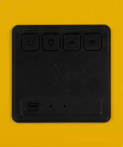 Réveil avec enceinte Bluetooth Funky Vibes (Jaune et Vert)