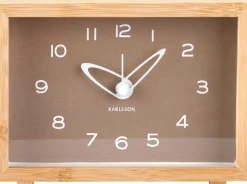 Réveil matin en bambou Tipico (Mocha)