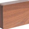 Réveil rectangulaire en bois Square (Bois foncé)