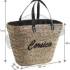 Sac cabas Corsica en jonc de mer