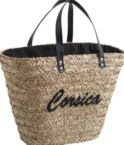 Sac cabas Corsica en jonc de mer