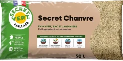 Secret chanvre paillis de chanvre 50 litres
