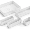 Set de 5 paniers en tissu Riga
