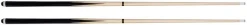Set de 2 queues de billard en ramin 122 cm