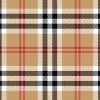 Set de table en vinyle 40 x 30 cm (Lot de 6) (Motif tartan)