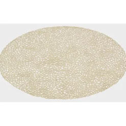Sets de table en vinyle Fête (lot de 6) (Doré 2)