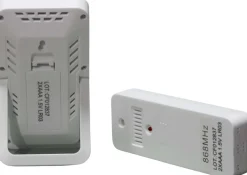 Station météo électronique petit format avec capteur