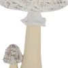 Statuette décorative en polyrésine Champignons (Lot de 3) (12 cm)