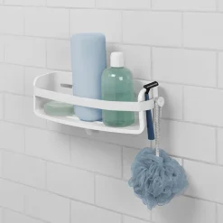 Support accessoires de douche 1 étagère Flex