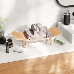 Support de bouteille en bois 5 bouteilles Vinola