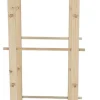 Support en bois de pin pour plantes 4 piquets (Tour)