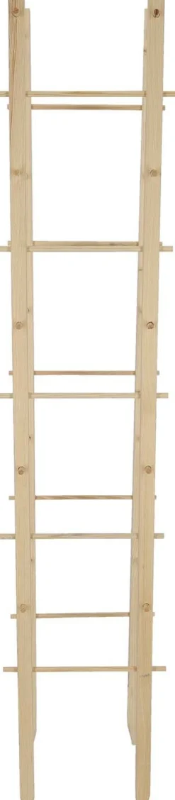 Support en bois de pin pour plantes 4 piquets (Tour)