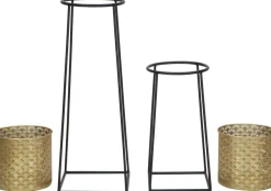 Support à plantes en métal Coppia (Lot de 2)