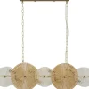 Suspension en métal et verre 100 x 23 x 94 cm Osaka